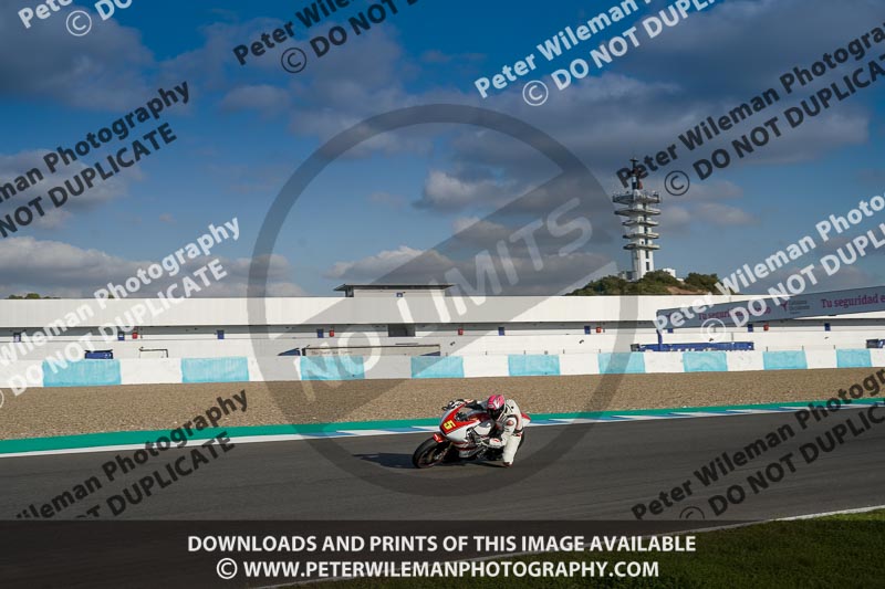 25 to 27th november 2017;Jerez;event digital images;motorbikes;no limits;peter wileman photography;trackday;trackday digital images
